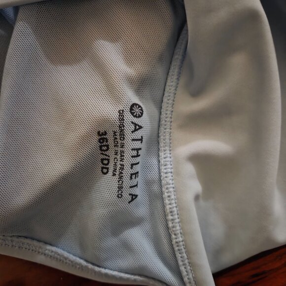 ATHLETA BRA CUP WRAP HALTER BIKINI TOP 36 D/DD - Picture 3 of 4